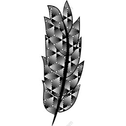 Geometric Feather