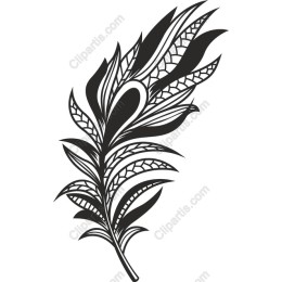 Stylized Feather