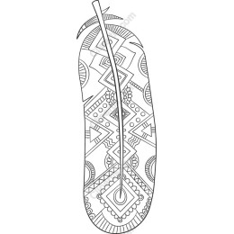 Geometric Feather