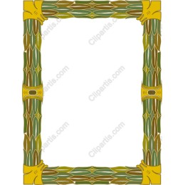 Nature-Inspired Decorative Frame