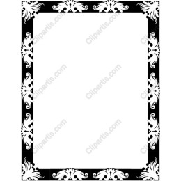 Elegant Ornate Decorative Border