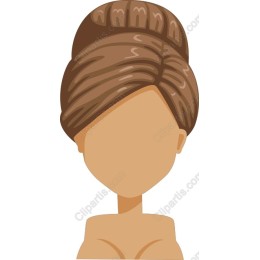 Elegant Customizable Character with Sophisticated Hairstyle