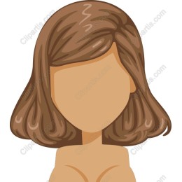 Elegant Faceless Brown-Haired