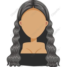 Elegant Wavy Hair Woman