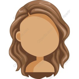 Stylish Wavy Hair Woman