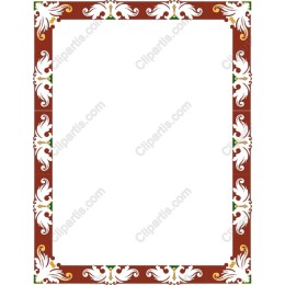 Ornate Floral Border