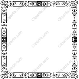 Vintage Ornamental Frame