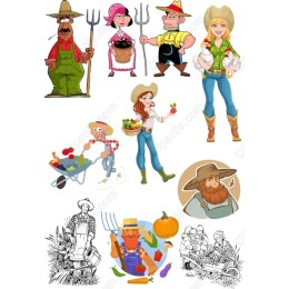 Farm Life Clipart Bundle