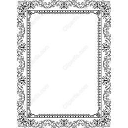 Vintage Ornate Frame