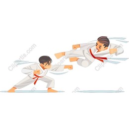 Dynamic Karate Action