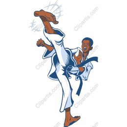 Martial Artist High Kick
