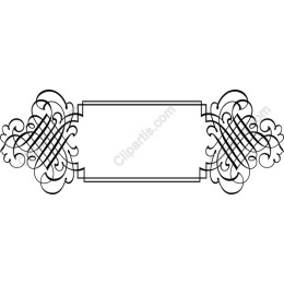 Decorative Frame - Elegant Swirls & Geometric Patterns