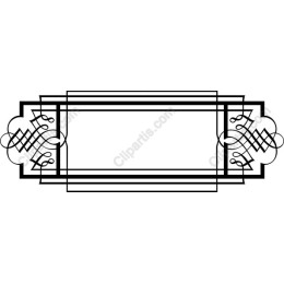 Art Deco Elegant Frame