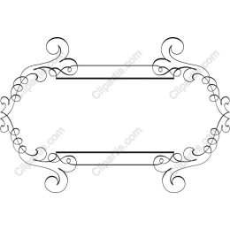 Elegant Vintage Ornamental Frame