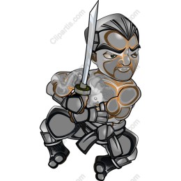 Sword-Wielding Warrior