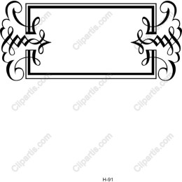 Elegant Ornate Decorative Frame
