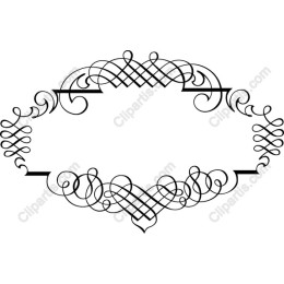 Elegant Swirling Frame