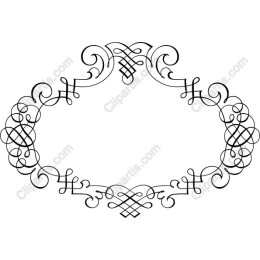 Elegant Scrollwork Frame