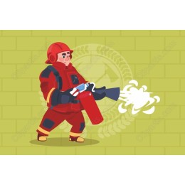 Heroic Firefighter