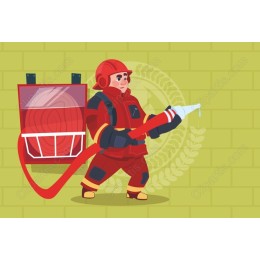 Heroic Firefighter