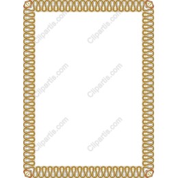 Golden Decorative Frame