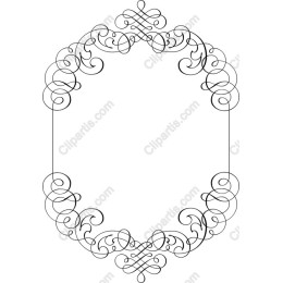 Elegant Flourish Frame