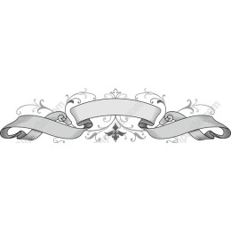 Ornate Scroll Ribbon