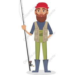 Cheerful Fisherman