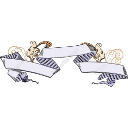 Elegant Decorative Ribbon Banner