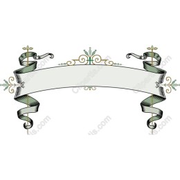 Elegant Vintage Scroll Border