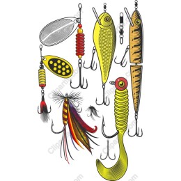 Vibrant Fishing Lures Collection