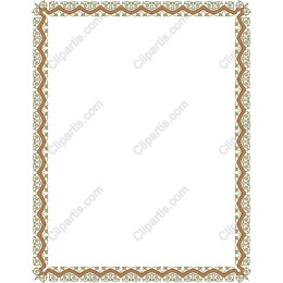 Elegant Decorative Border Frame