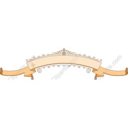 Vintage Elegant Ribbon Banner