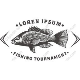 Fishing Tournament Emblem