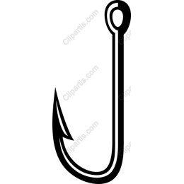 Stylized Fishing Hook