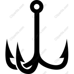 Three-Pronged Fish Hook