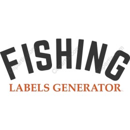 Fishing Labels Generator
