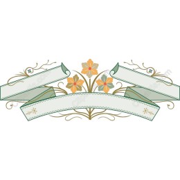 Floral Ribbon