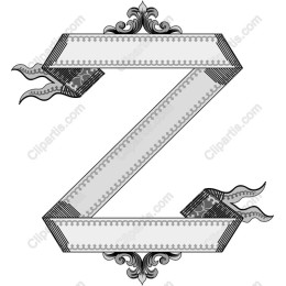 Ornate Letter Z