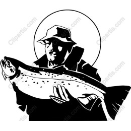 Proud Angler with Big Catch