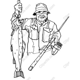 Joyful Fisherman