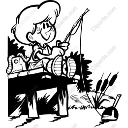 Charming Fishing Boy