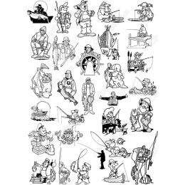 Fishing Clipart Collection - for Fishing Enthusiasts