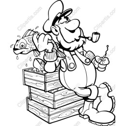 Jovial Fisherman