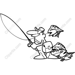 Whimsical Fisherman