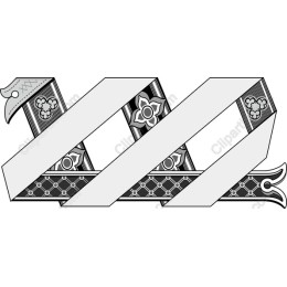 Ornate Ribbon Scroll