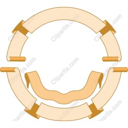 Vintage Ribbon Frame
