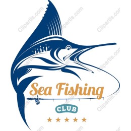 Sea Fishing Club Marlin Logo