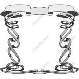 Elegant Ribbon Frame
