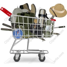 Adventure Gear Shopping Cart
